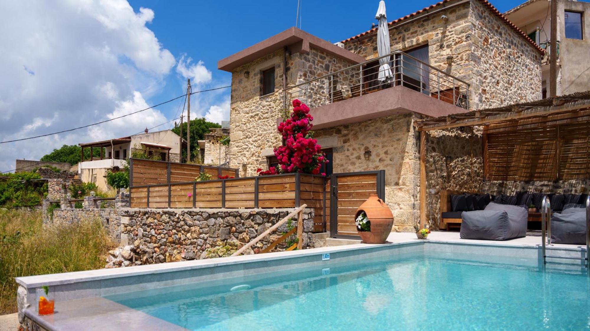 Lasithi Luxury Villa Mesa Lasithi エクステリア 写真