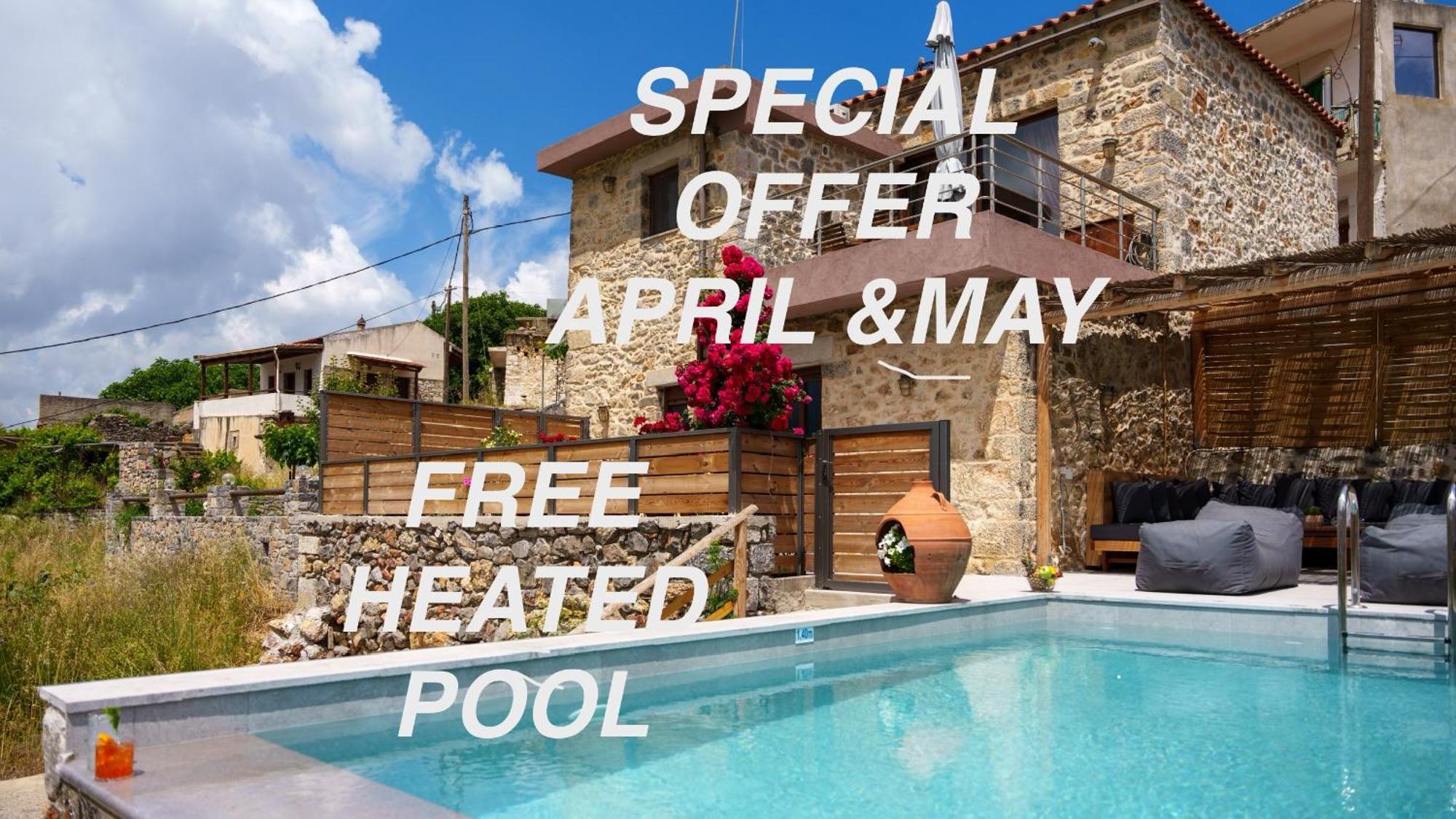 Lasithi Luxury Villa Mesa Lasithi エクステリア 写真